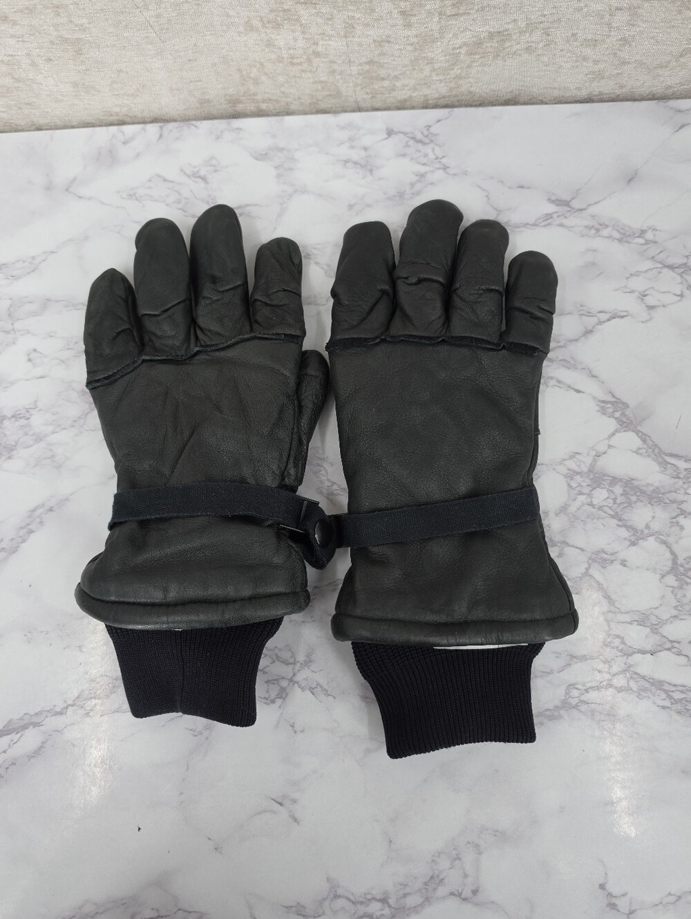 U.S. Issue Intermediate Cold Weather Leather Gloves Army Military Lined